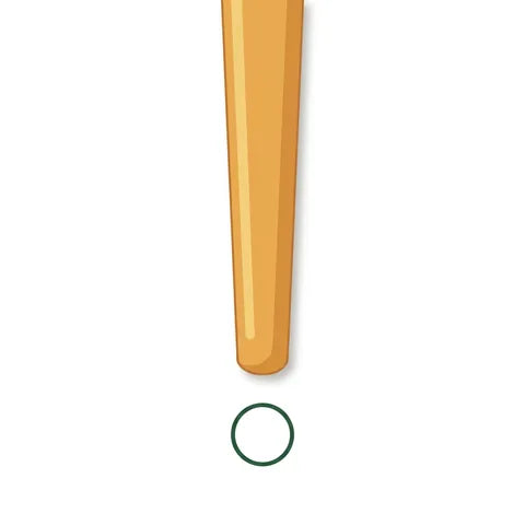 Round chair leg